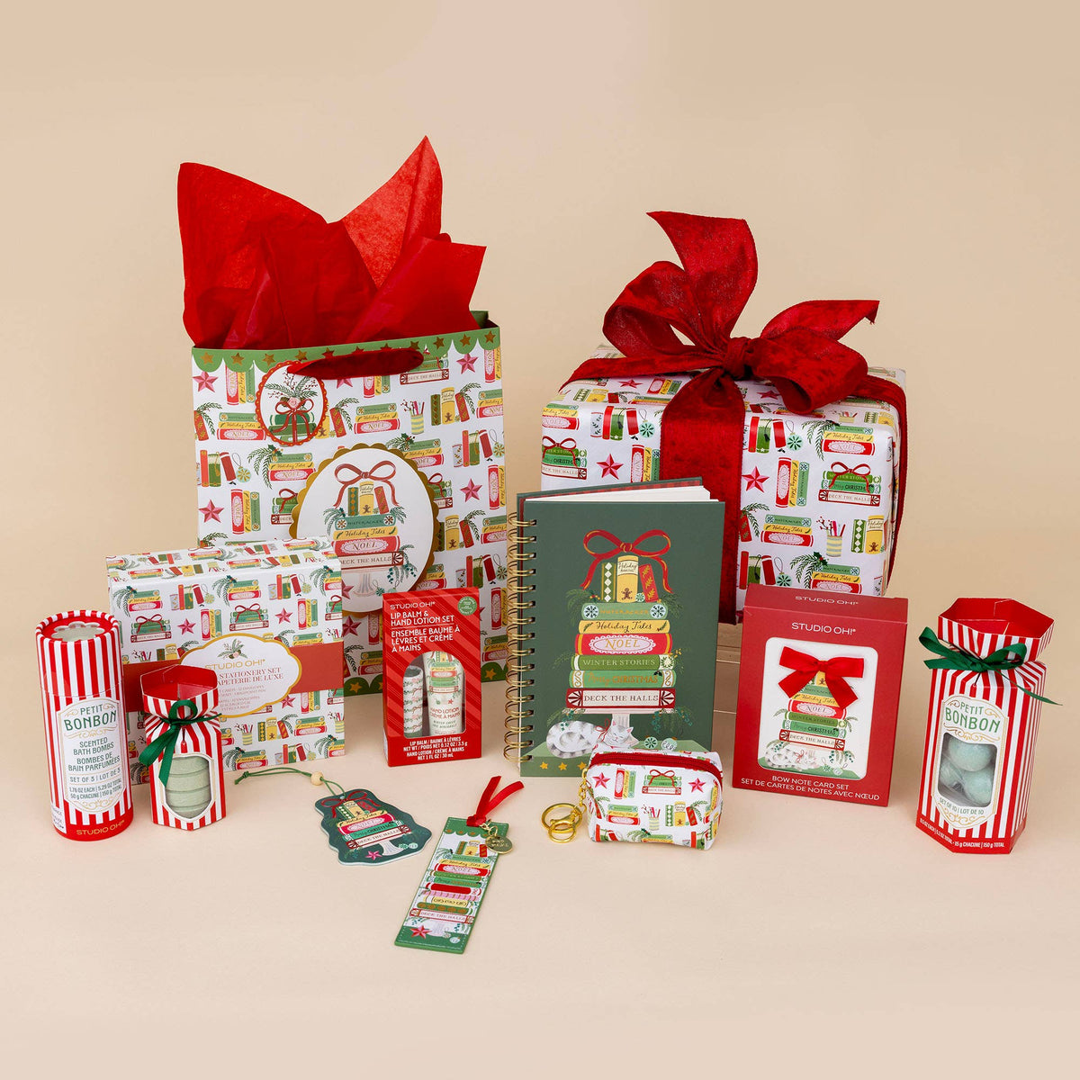 Bookish Christmas Lip Balm & Hand Lotion Set
