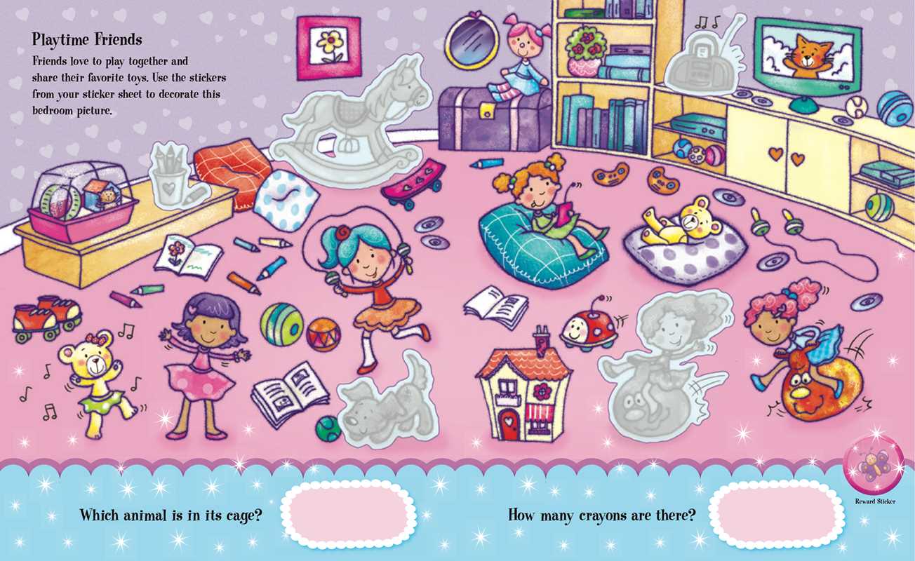 Enchanted Kingdom Sticker and Activity Book by Little Bee Books