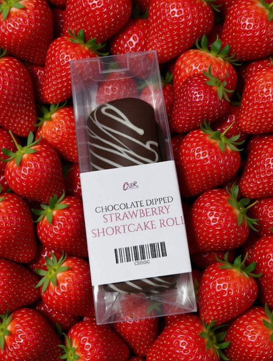 Hand Crafted Strawberry Shortcake Roll