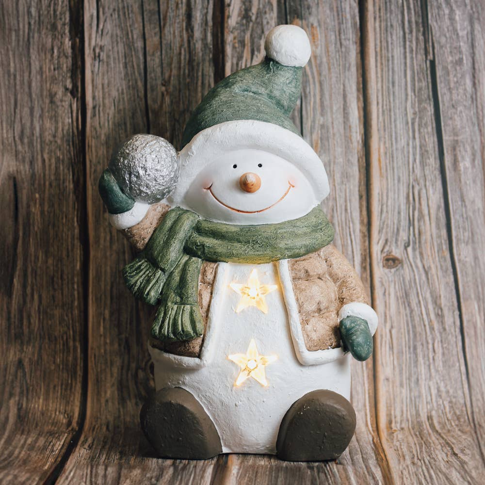 Snowball Frosty with LED Lights