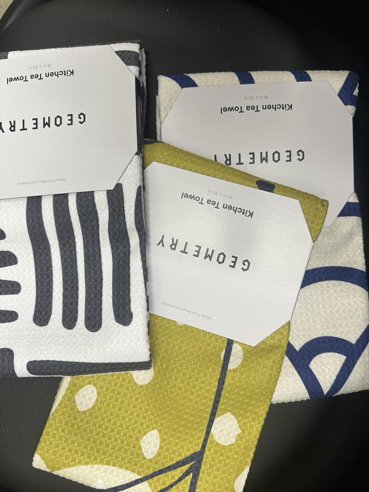Geometry Tea Towel- Variety