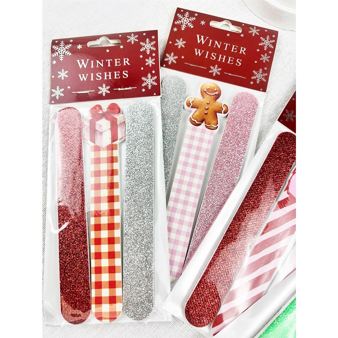 Christmas Theme Nail File Set