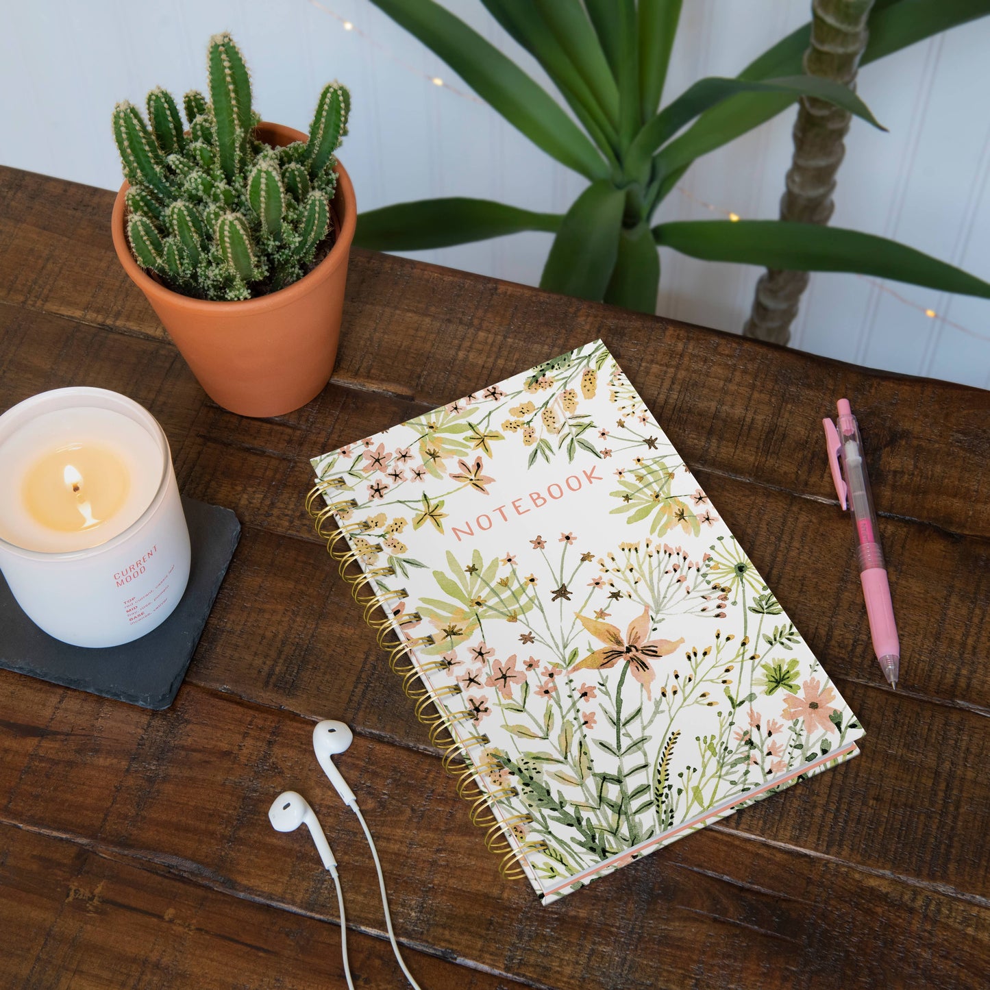 Spiral Notebook Wildflowers