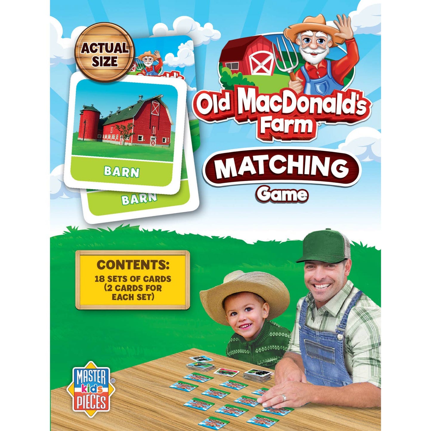 Old MacDonald's Farm Matching Game