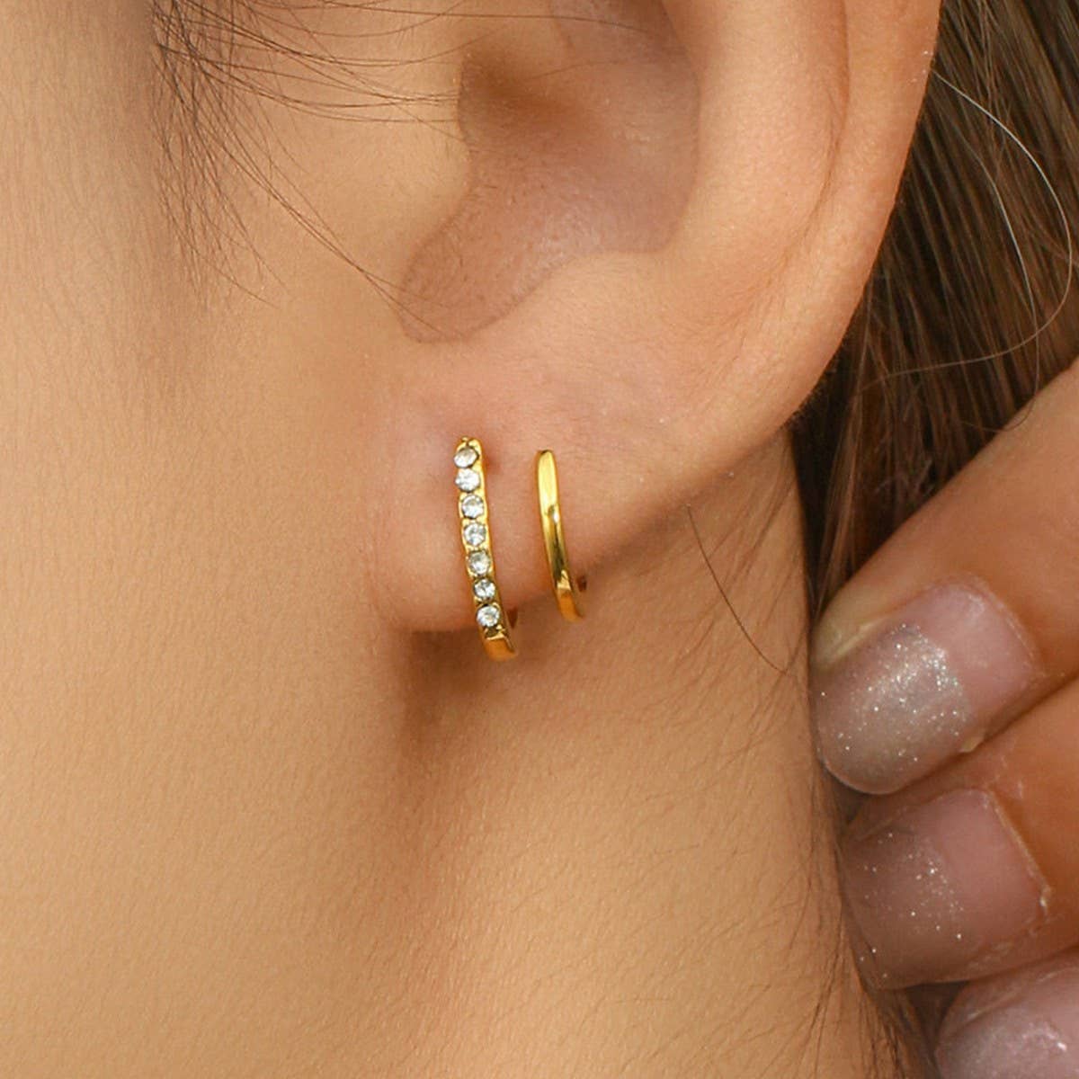 GEOMETRIC SIMPLE TEMPERAMENT EARRINGS_CWAJE1719