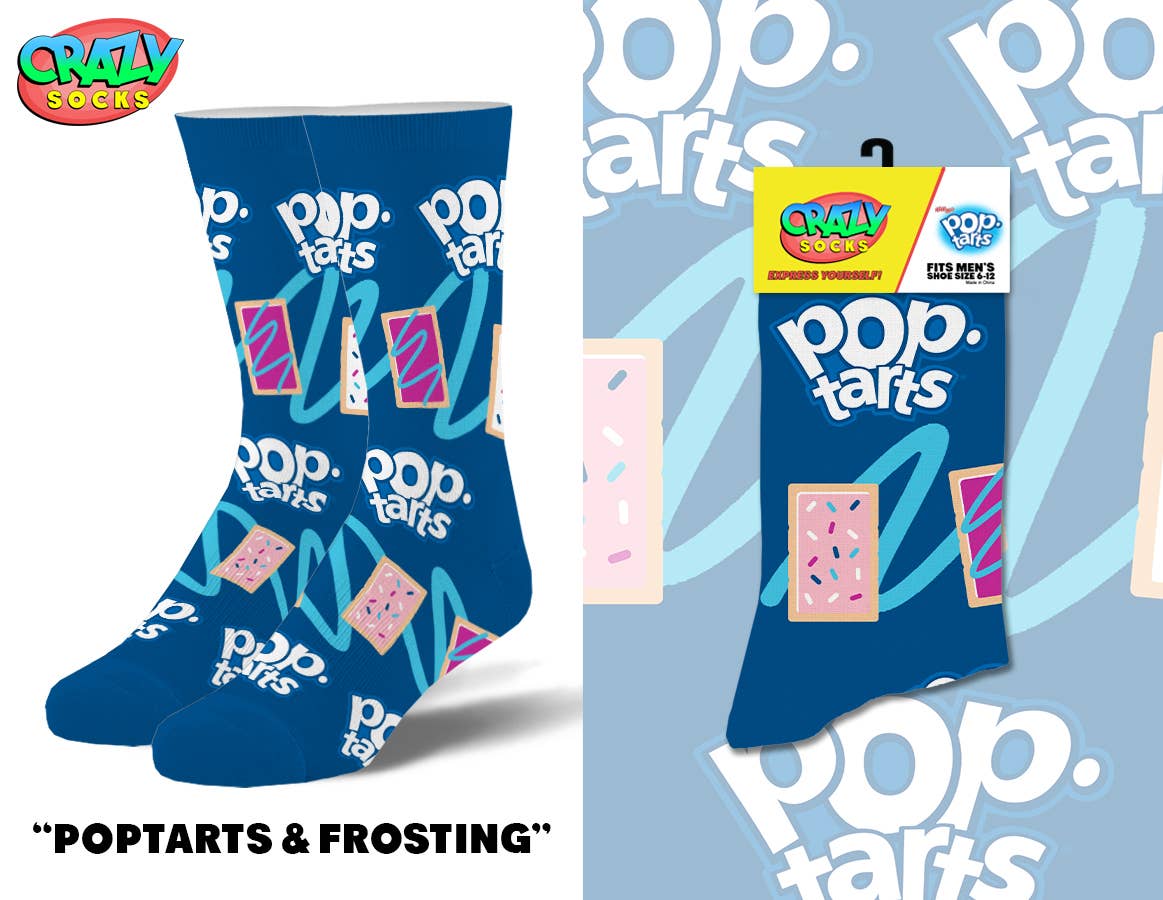 Mens Crazy Socks- Ast