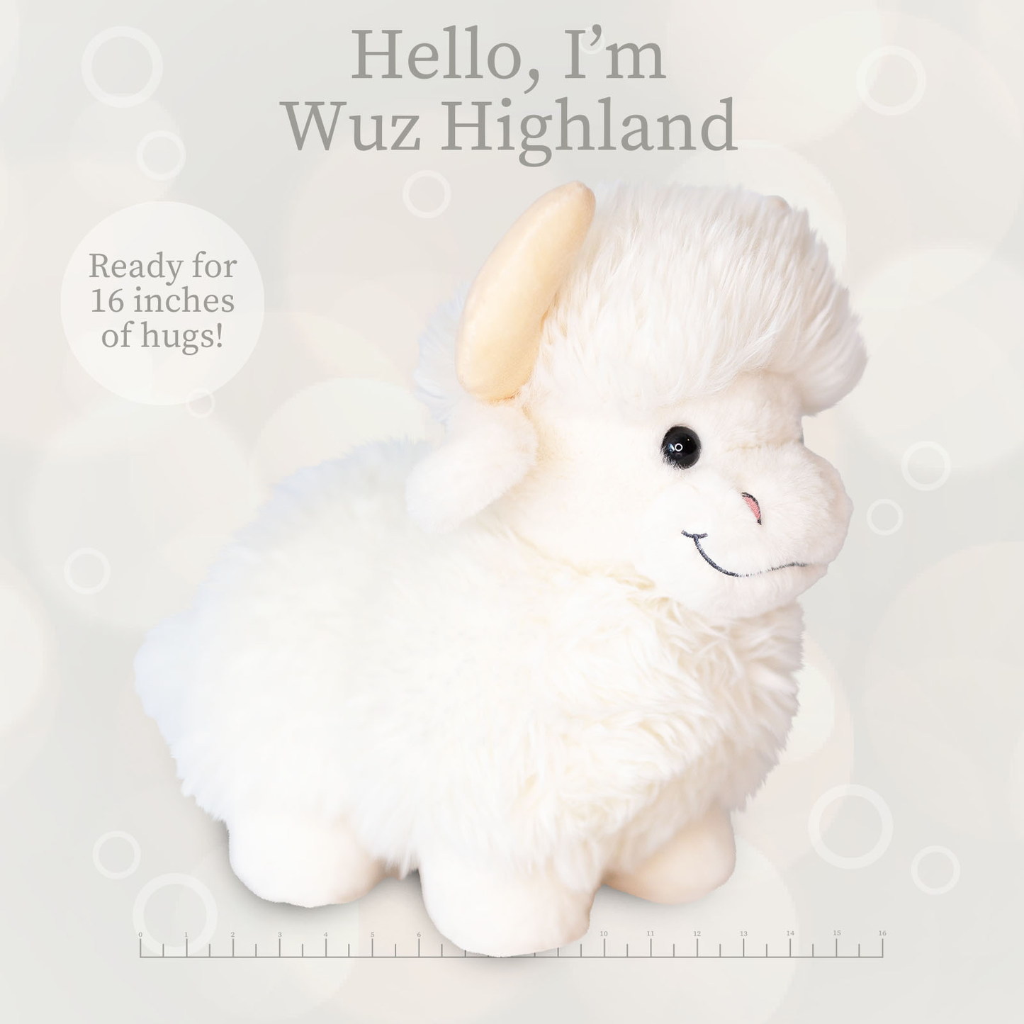 Highland Cow Std/Wht
