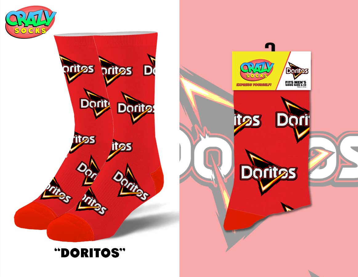 Mens Crazy Socks- Ast