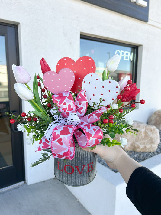 January- Silk Arrangment