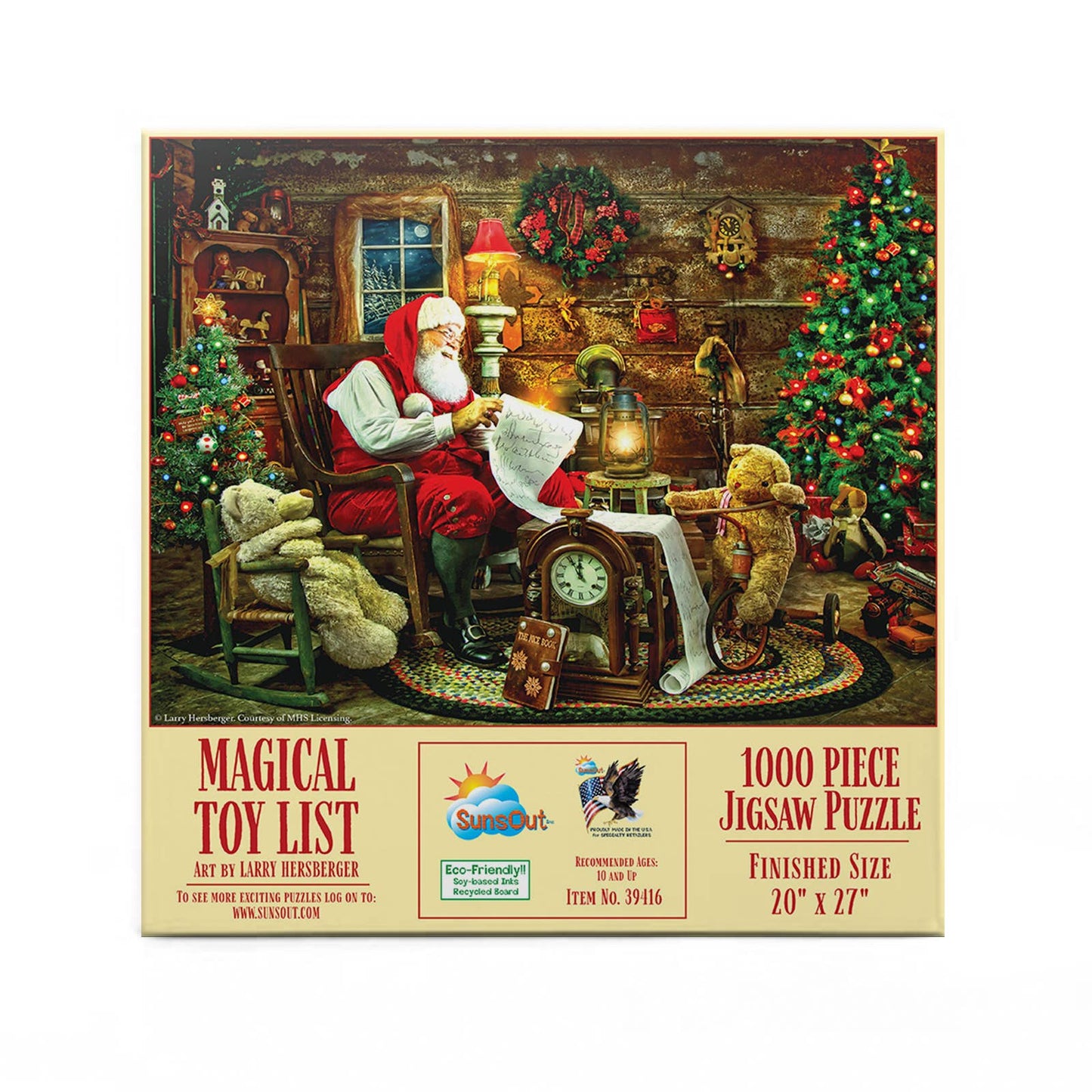 0738 Magical Toy List 1000 pc Puzzle