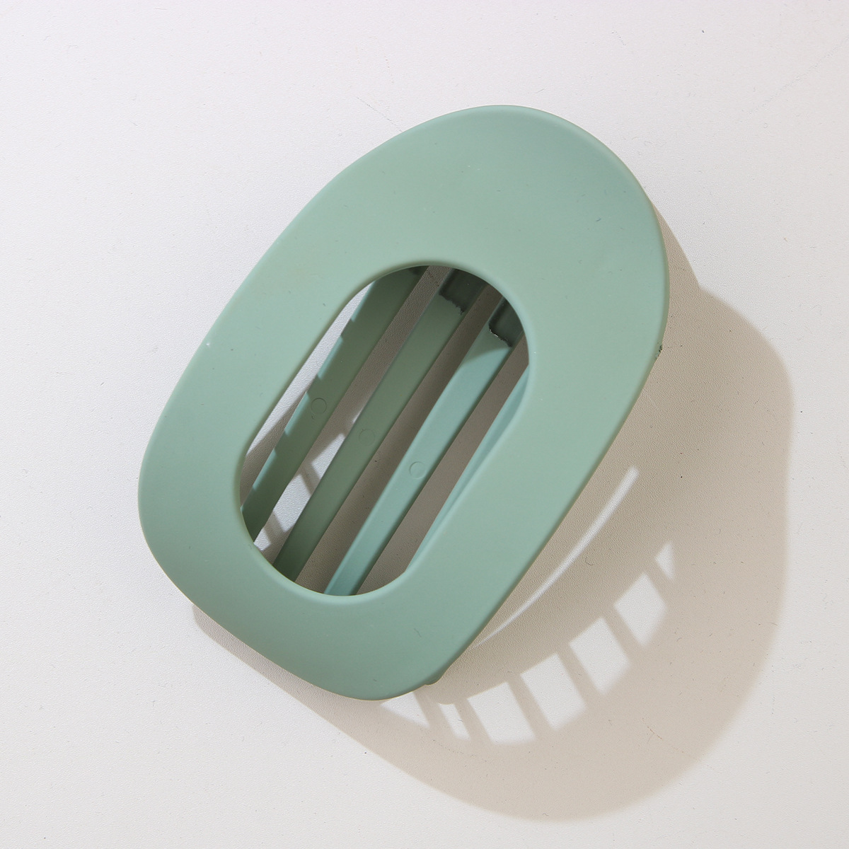 Oval Flat Hair Clip for Women, Strong Grip Clamp_CWMM4936