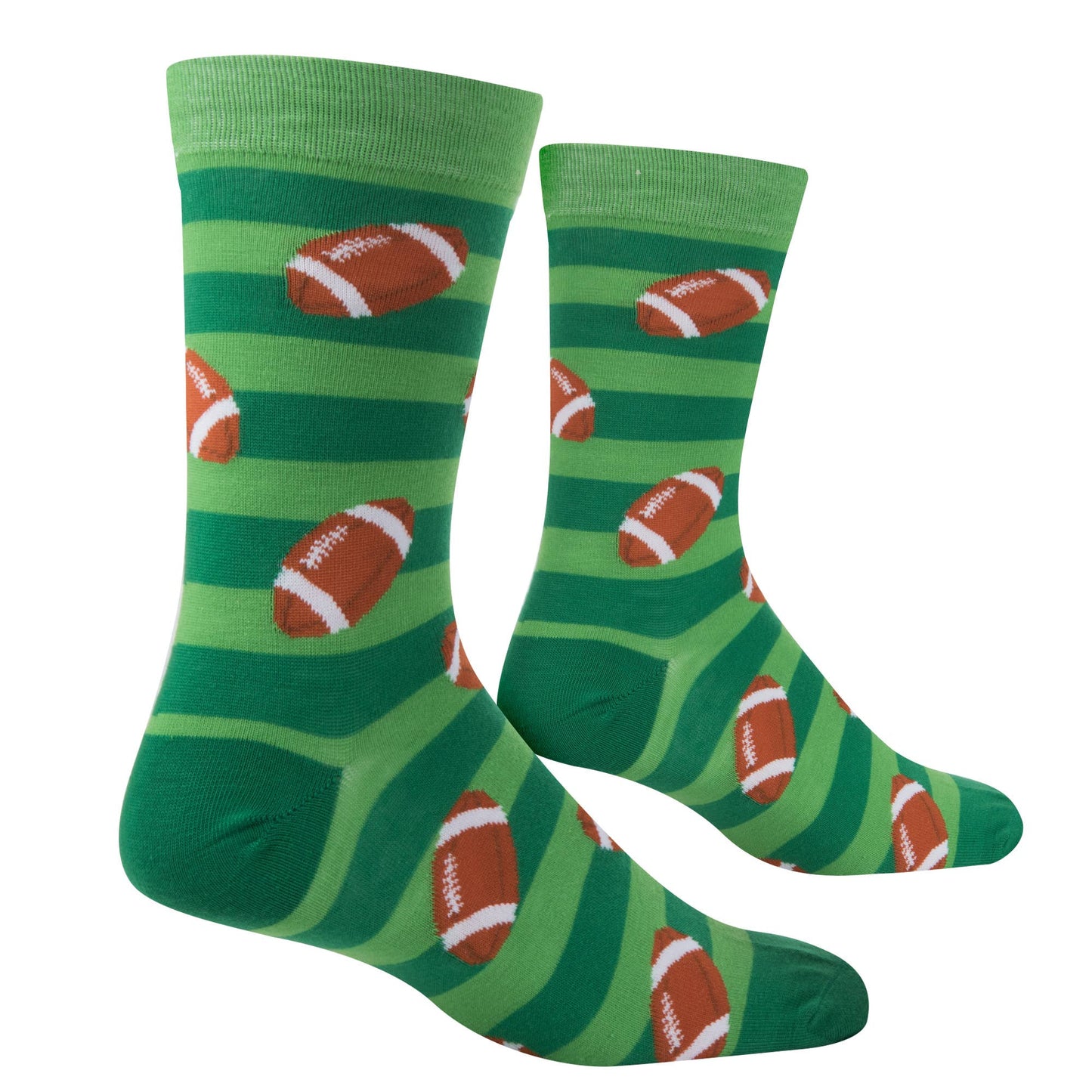 Crazy Socks - Mens Crew - Football