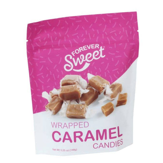 Forever Sweet Caramel Candy Pouch Bag, 5.25 oz