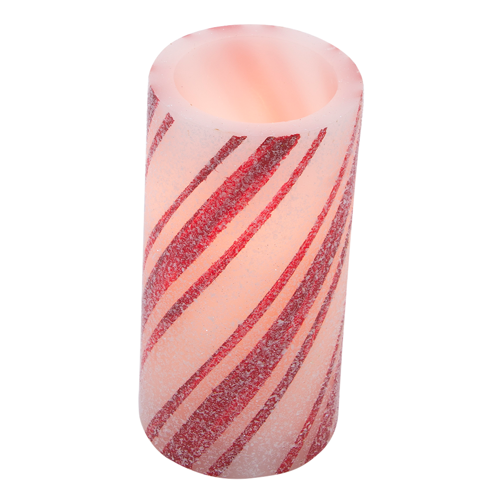 Tall Multi Stripe Candy Cane Pillar