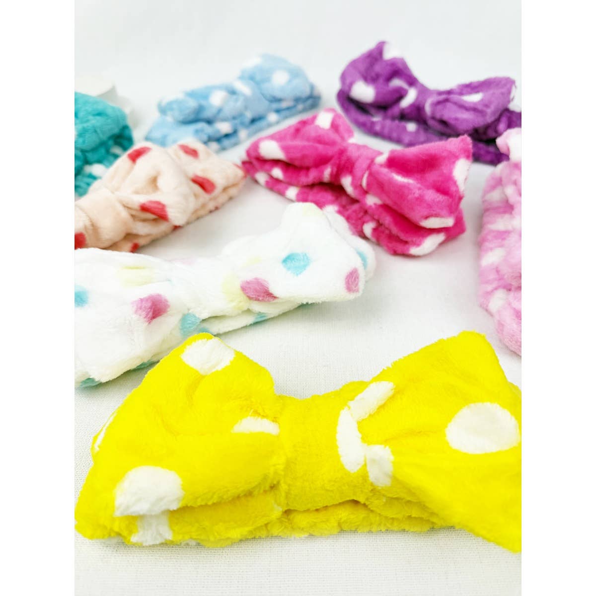 Lovely Polkadot Facial Spa Headband