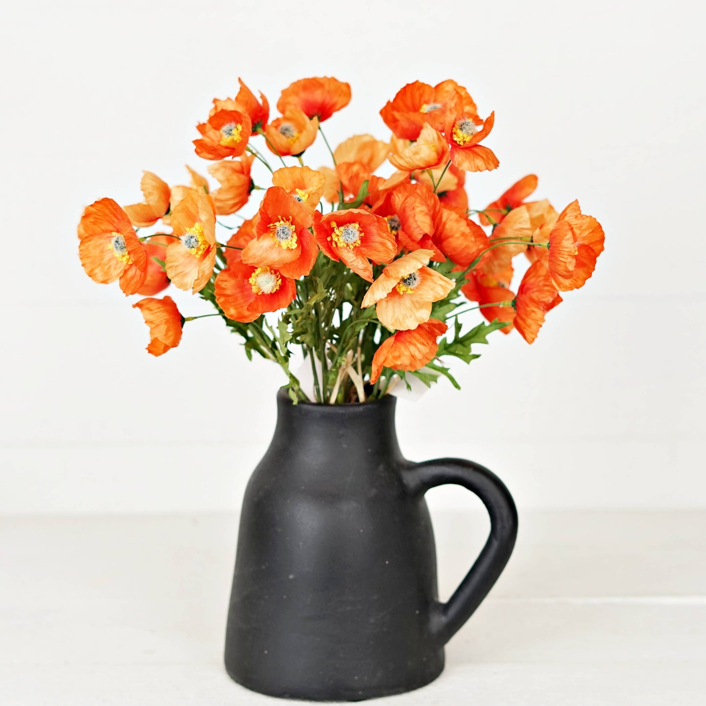 Wrinkle Poppy Bush-Orange-