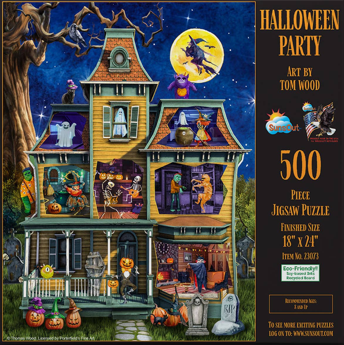 0512 Halloween Party 500 pc Puzzle
