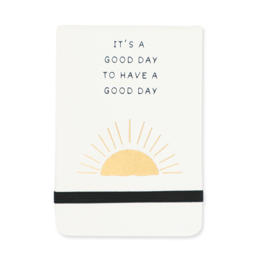 Leatherette Pocket Journal It's A Good Day