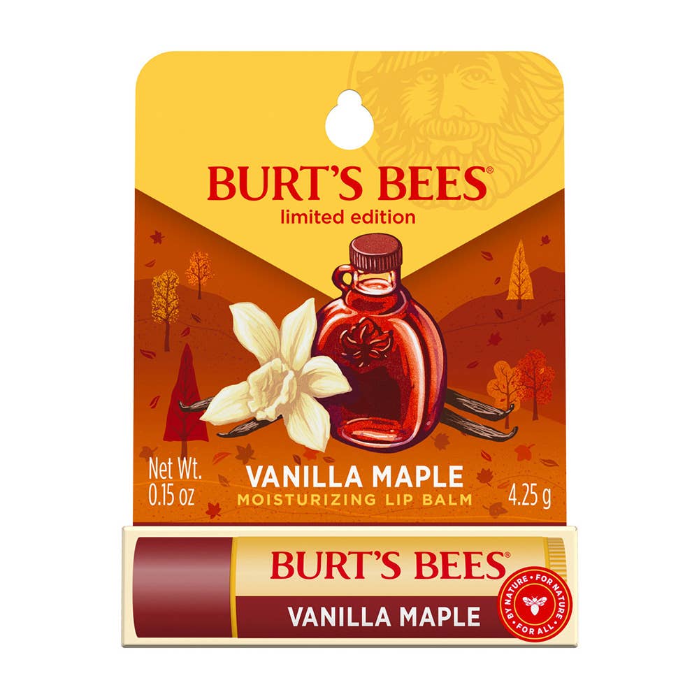 Holiday Vanilla Maple Lip Balm 0.15 Oz. Blister Box