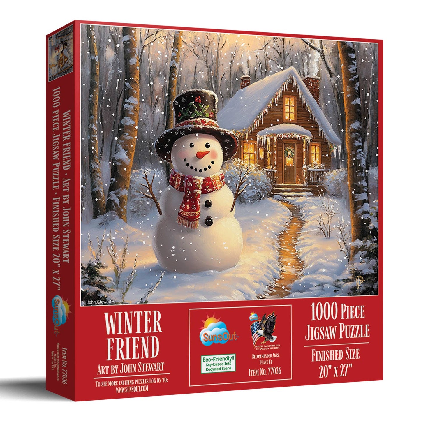 0197 Winter Friend 1000 pc Puzzle