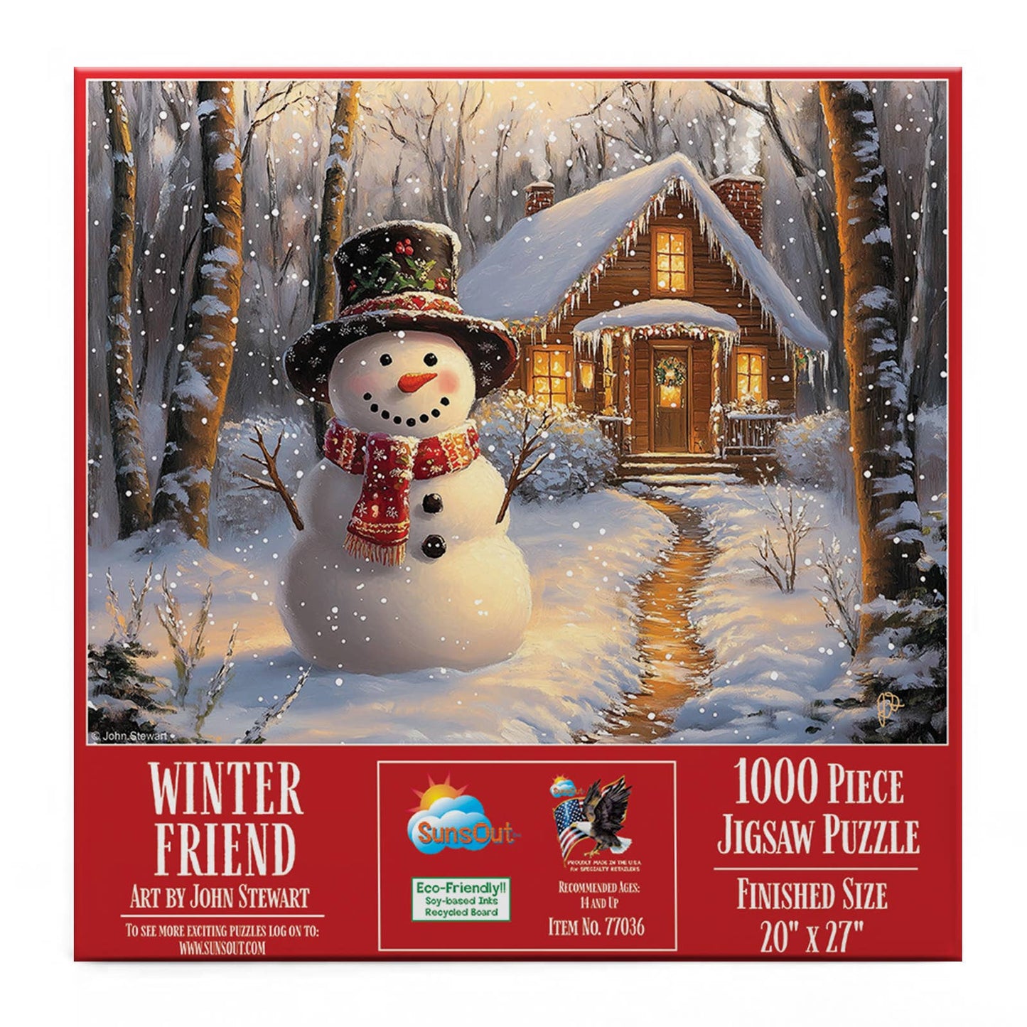 0197 Winter Friend 1000 pc Puzzle