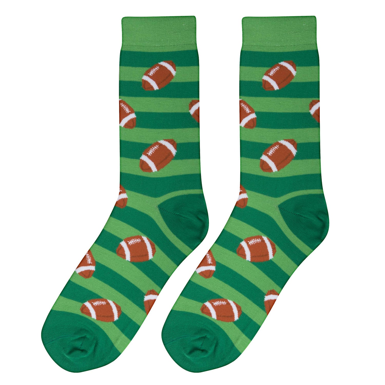 Crazy Socks - Mens Crew - Football