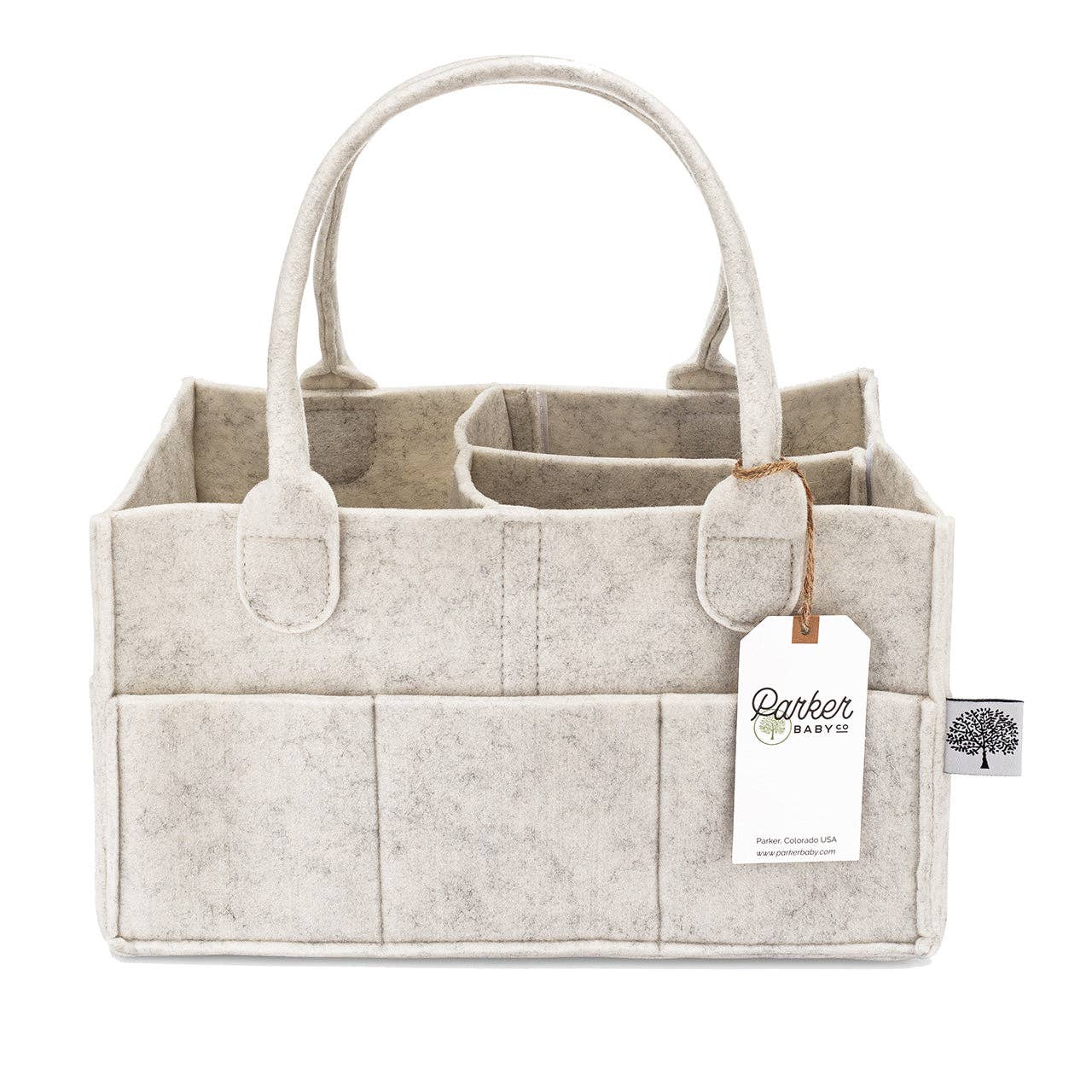 Diaper Caddy White or Oatmeal