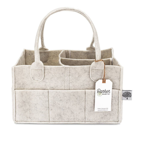 Diaper Caddy White or Oatmeal