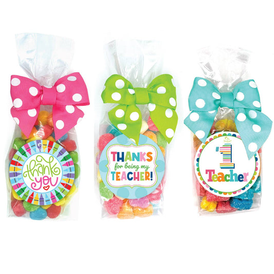 Candy Bags - Teacher Asst #2 - Large - 12 Bags
