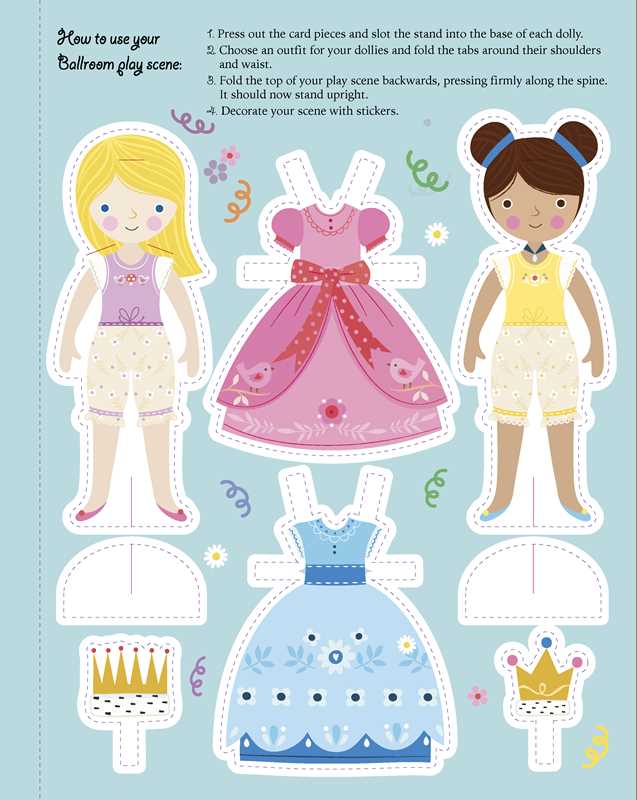 Princesses: Dress-Up Sticker Book by