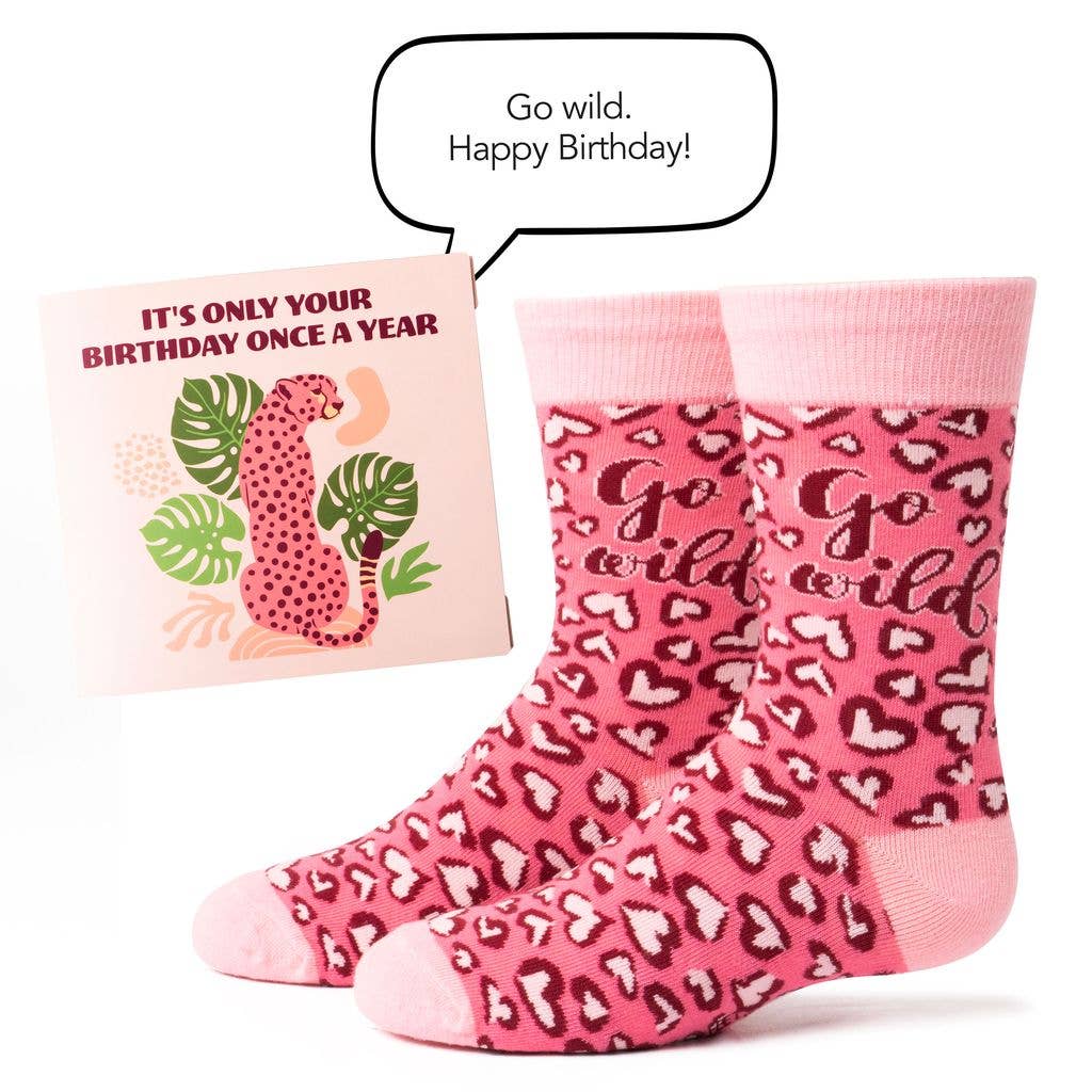Kid’s Two Left Feet® It’s Yo Birthday Giftable Sock Cards AS