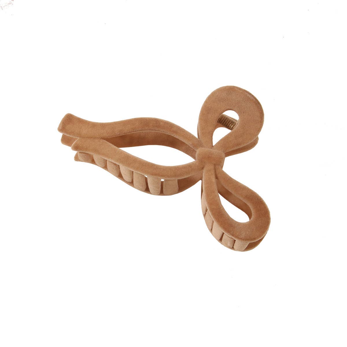 RETRO VELVET BOW HAIR CLAW CLIP FOR FALL AND WINTE_CWAHA0484