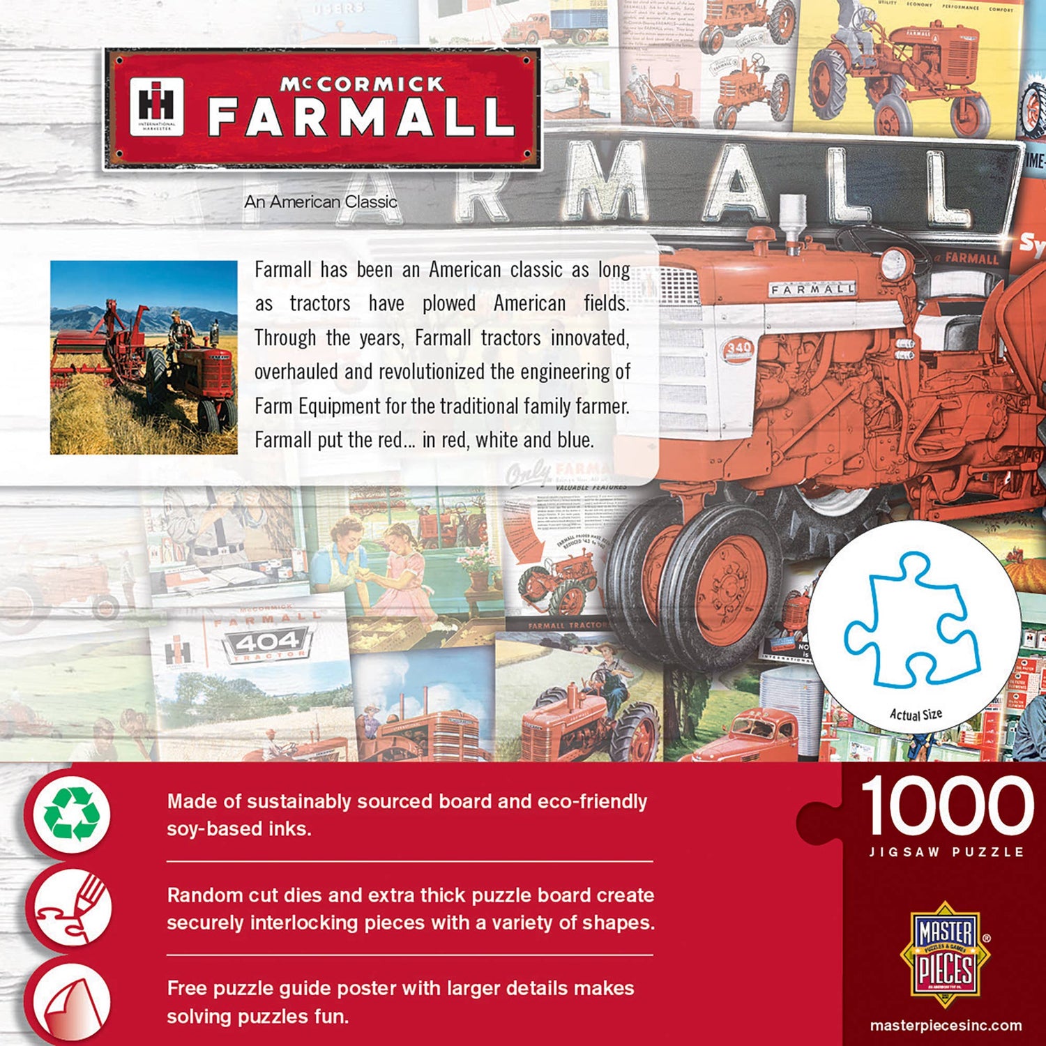 Farmall - An American Classic 1000 Piece Puzzle