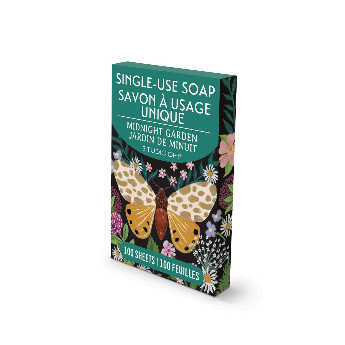 Midnight Garden Single-Use Soap Sheets