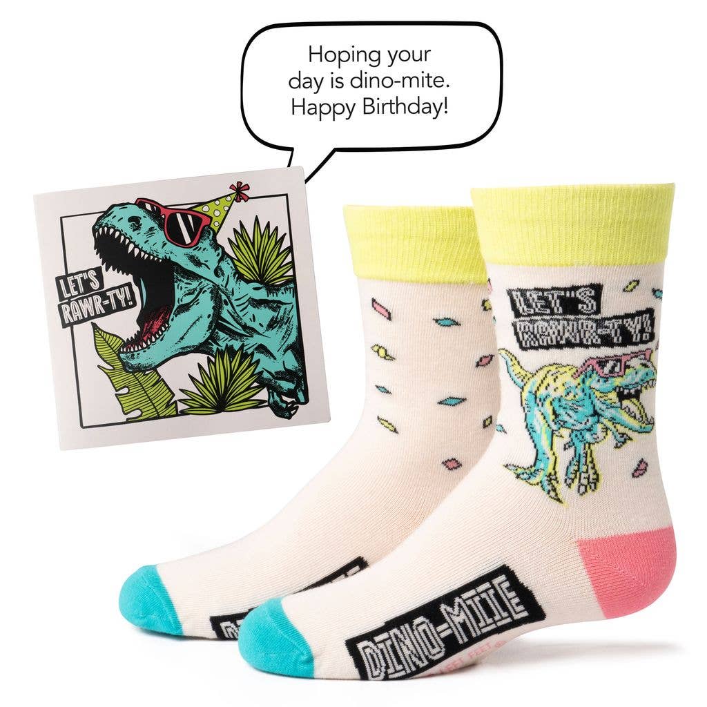 Kid’s Two Left Feet® It’s Yo Birthday Giftable Sock Cards AS