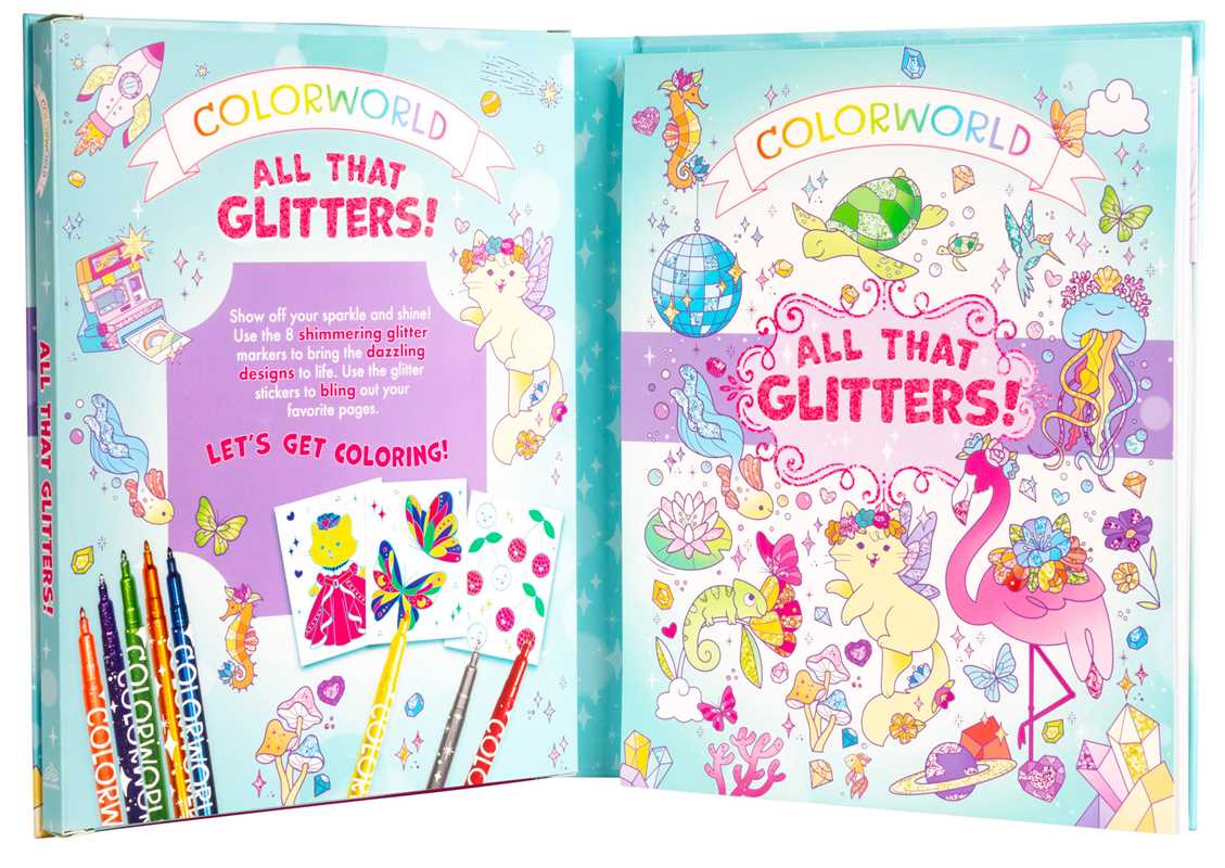 ColorWorld: All That Glitters! by Editors of Silver Dolphin Books
