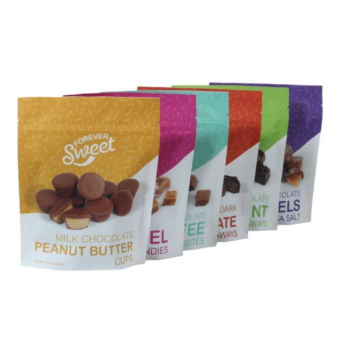 Forever Sweet Caramel Candy Pouch Bag, 5.25 oz