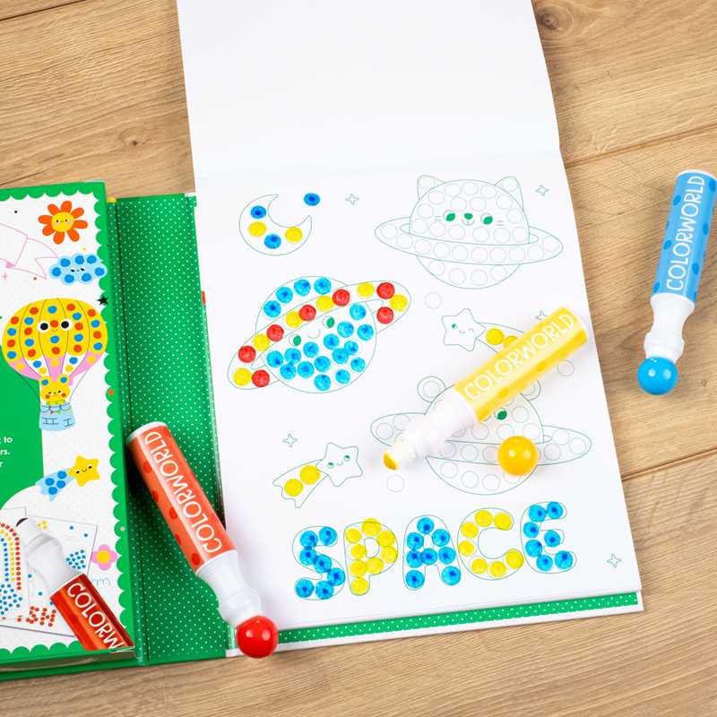 ColorWorld: Dot Art Fun! by Editors of Silver Dolphin Books