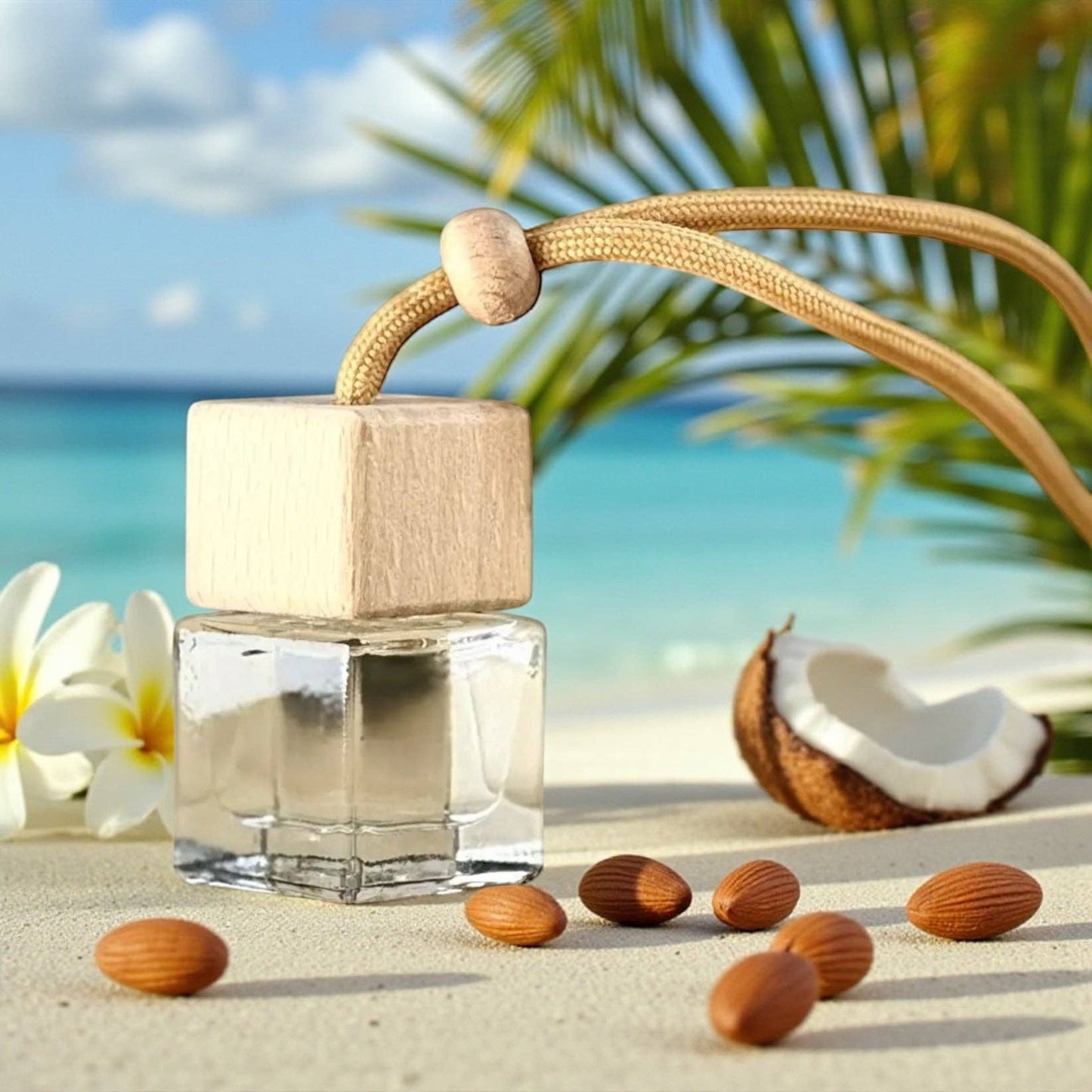 Car Freshener - Beach Bum & Coconuts