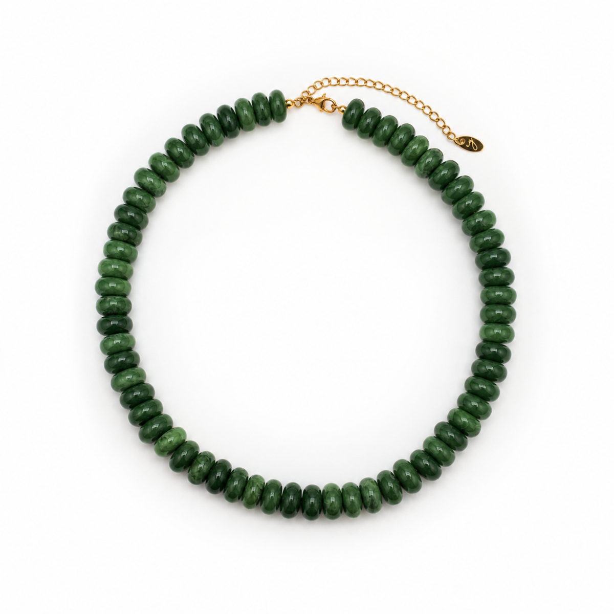 Ellison+Young Modern Resin Beaded Statement Necklace
