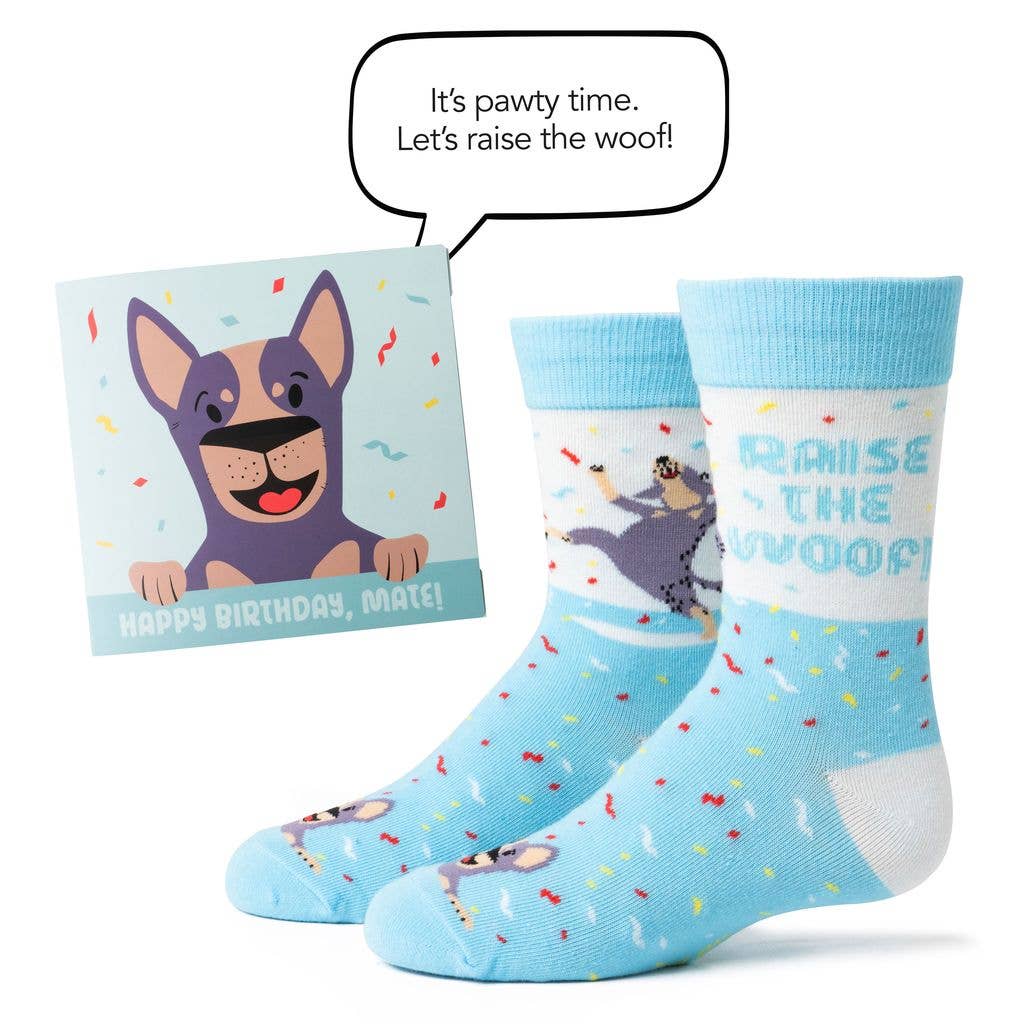 Kid’s Two Left Feet® It’s Yo Birthday Giftable Sock Cards AS