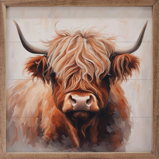 Highland Print White