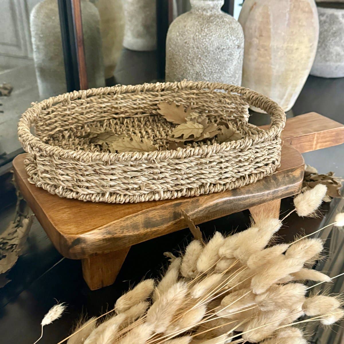 WG-1012 - Medium Oval Seagrass Tray