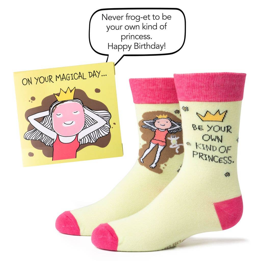 Kid’s Two Left Feet® It’s Yo Birthday Giftable Sock Cards AS
