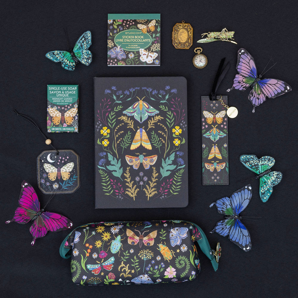 Midnight Garden Single-Use Soap Sheets