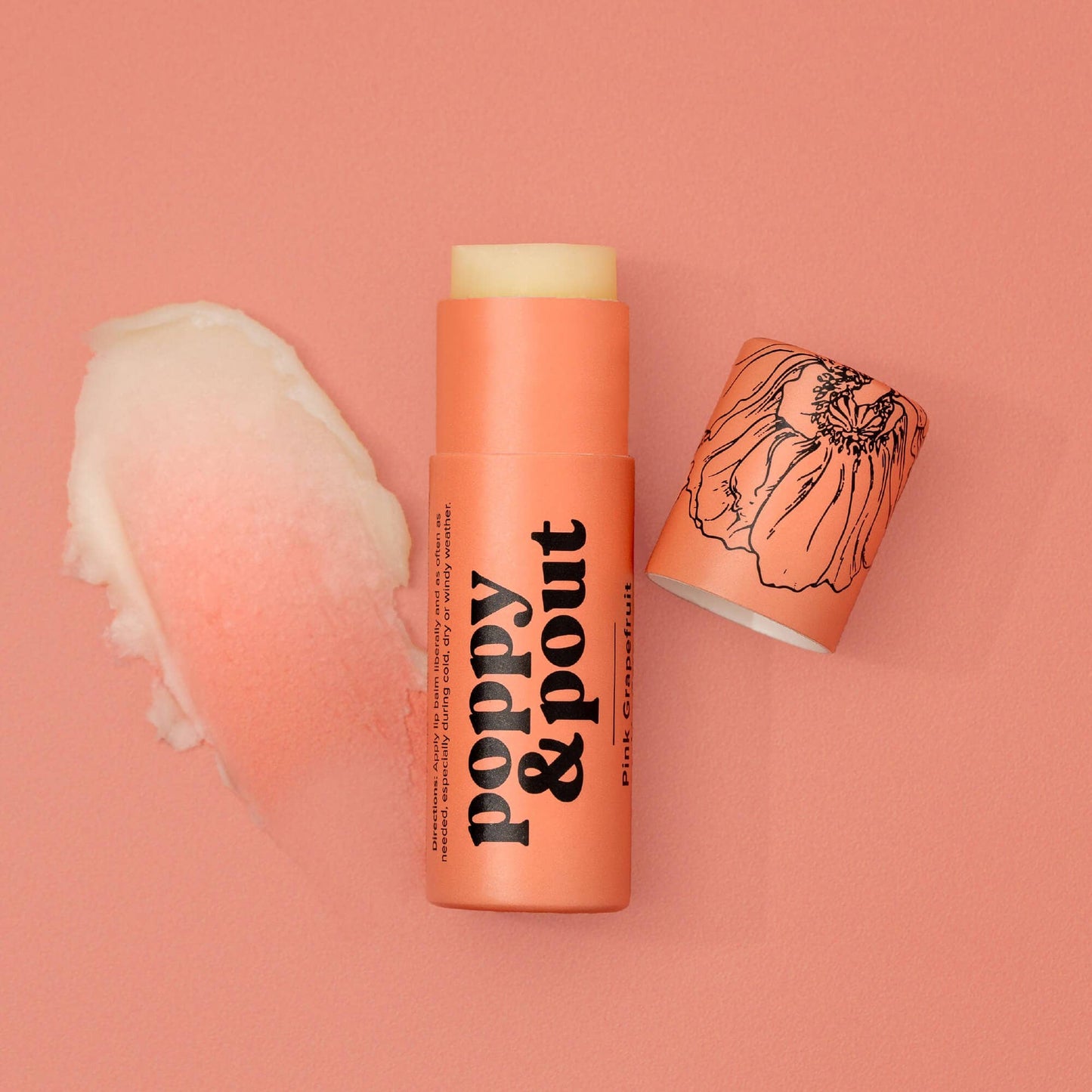 Poppy & Pout Lip Balm- Ast