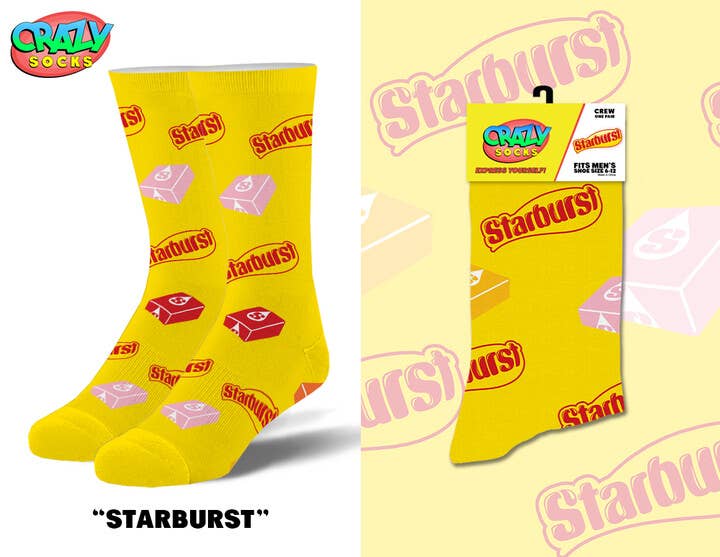 Starburst - Mens Crew Folded