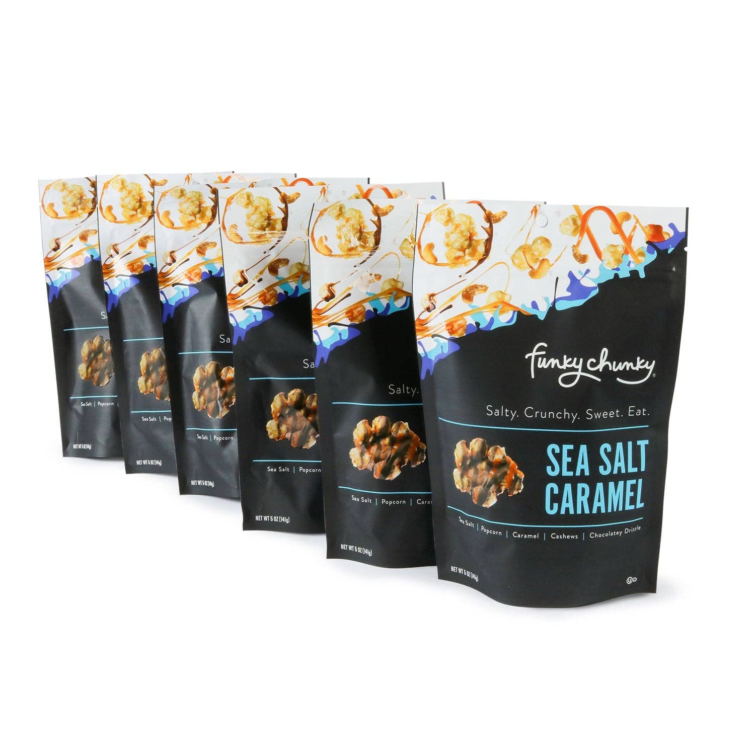 Sea Salt Caramel | Chocolate Popcorn | 5-ounce Bags