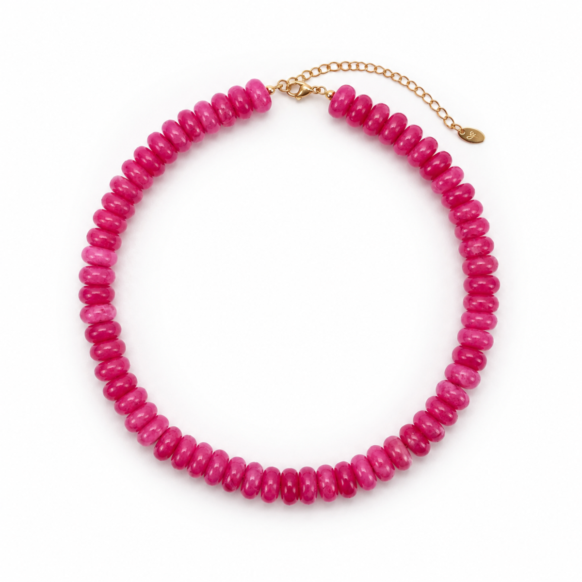 Ellison+Young Modern Resin Beaded Statement Necklace