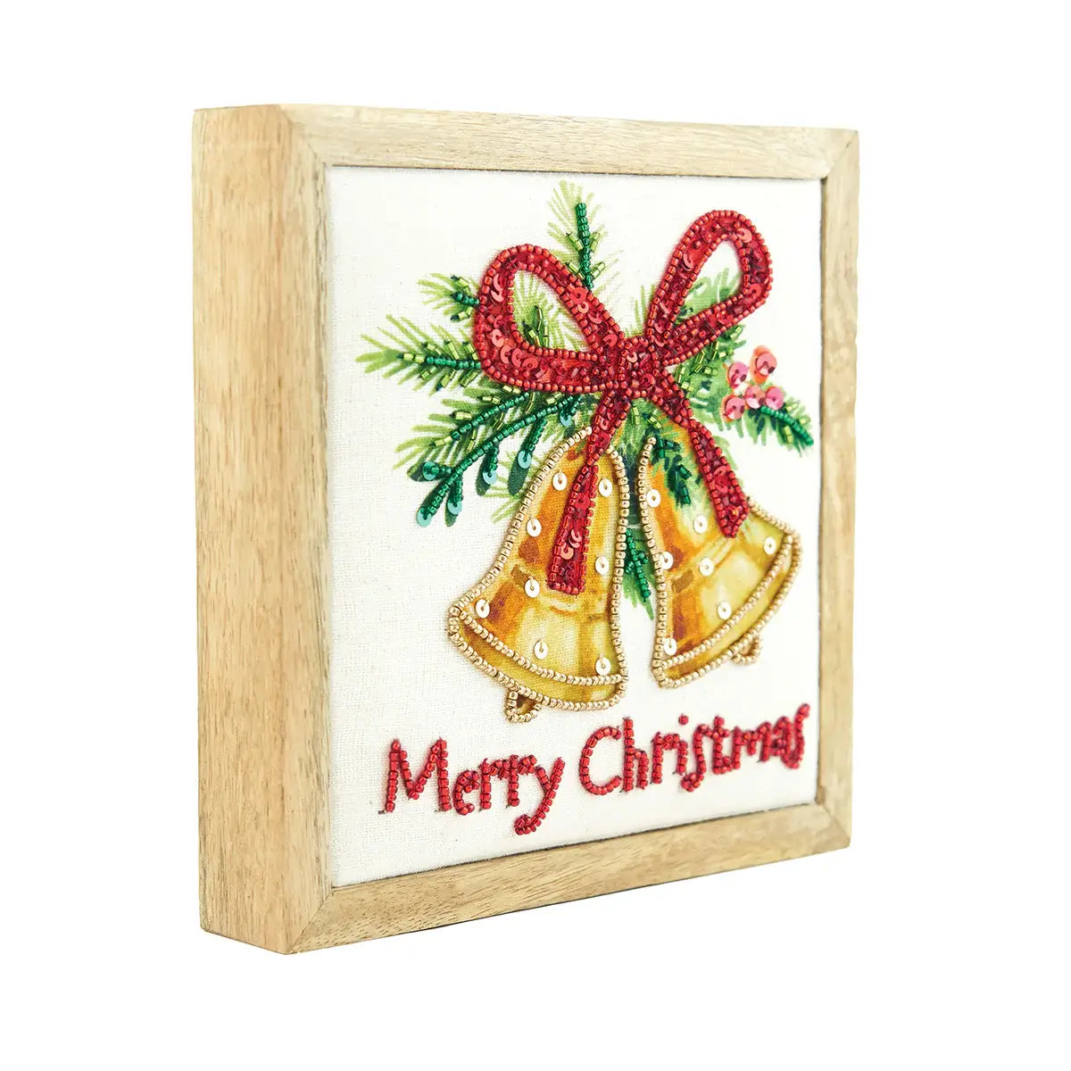 Merry Christmas Bells Shelf Sitter